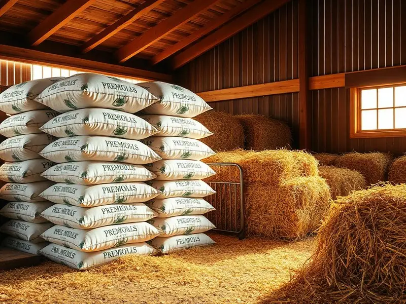 Animal feed and chaara for dairy cattle in Punjab